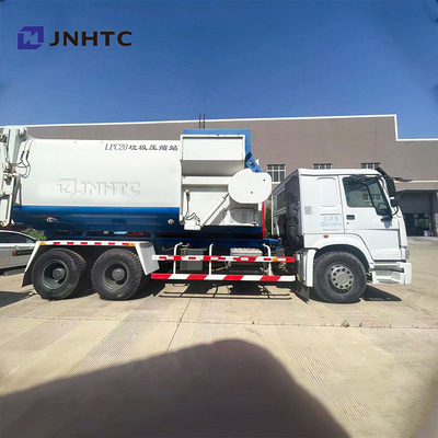 HOWO NX Garbage Truck Compactor 6x4 290HP Can Cleaning Truck Garbage Compactor Truck