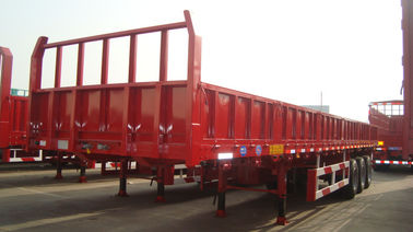 3 AXLES DOUBLE FUNCTION CONTAINER SEMI TRAILER 30000KG LEG Q235 Steel Material