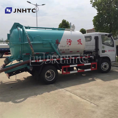 DONGFENG Light Duty Commercial Trucks Small Capacity Vacuum Sewage Suction Truck