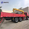 Sinotruk HOWO 6x4 Straight Arm Crane Truck 10 Wheels 340hp 10 Ton