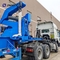 New China Official Truck Container Side Lifter Lowbed Semi-Trailer With Crane High Quality