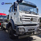 Best Beiben Tractor Truck Euro3 EGR 380hp 6x6 Prime Mover And Trailer With Long Service Life