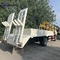 HOWO Cargo Cargo Truck Mounted Crane Truck 290HP 5Ton Railboard Flat Plate Cargo Truck