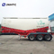 3 Axles 50 Cbm V-Type Bulk Cement Tank Semi Trailer For Transport Bulk Powder For Sale