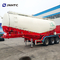 3 Axles 50 Cbm V-Type Bulk Cement Tank Semi Trailer For Transport Bulk Powder For Sale