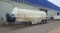 30TONS 3 Axles Bulk Powder Tankers Cement Trailer  WEICHAI engine Air compressor BOHAI