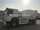 336hp Engine 6×4 Howo Concrete Mixer Truck Steel Structure With 10cbm Tanker
