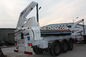 3 Axle Container Semi Trailer With 37 Tons XCMG Side Lifter And JOST Support Leg