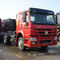 Red SINOTRUK HOWO Tow/Prime Tractor Truck RHD 10 Wheels 371 HP ZZ4257S3241W