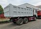 Middle Lifting System SINOTRUK HOWO Dump Truck371HP 6X4 20CBM 25 Tons Loading