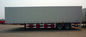 2 Axles Heavy Duty Semi Trailers Semi Van Trailer 13000kg Loading Capacity
