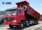 Stock SINOTRUK HOWO Mining Dump Truck 371hp 8x4 26CBM HYVA Lifting Cylinder