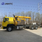 Sinotruk Crane Boom Truck 6x4 10 Wheels 12 Ton Straight Arm