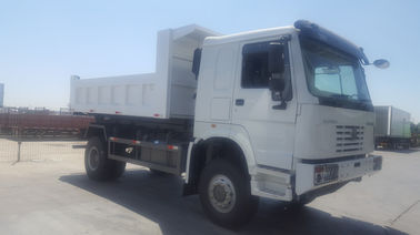 4×2 290hp Double Axle Dump Truck , SINOTRUK 5 - 10 Ton Dump Truck For Docks