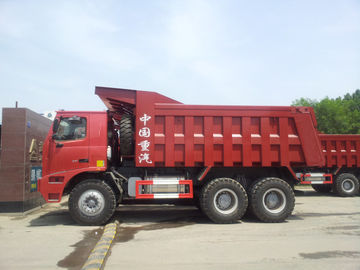 70 T Mining Dump Truck Heavy Duty 6x4 25M3 Capacity 10 Wheels Long Life