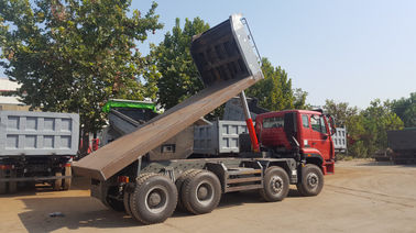 8×4 Heavy Duty Dump Truck / Sinotruk Howo Dump Truck For Flatbed And Hyva Lifting