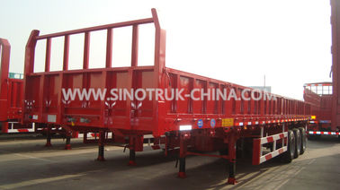 Double Function Heavy Duty Semi Trailers For Hauling 40 Feet Or 20 Feet Containers