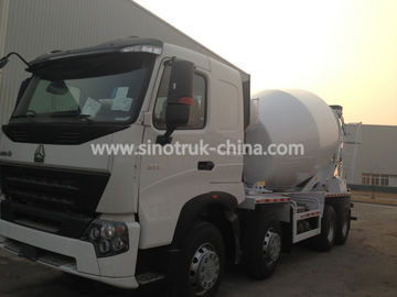 Sinotruk Howo A7 8×4 Concrete Agitator Truck With 371hp Engine And One Bed