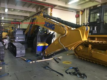 Yellow Color Crawler Excavator Road Construction Machines Low Fuel Consumption