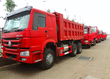 290/336HP EURO II Sinotruk Howo 6x4 Dump Truck 8-20T In Harsh Environment
