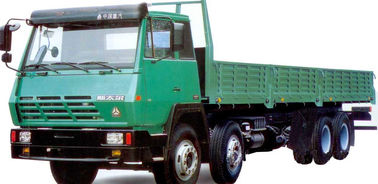ZZ1316M4669V SINOTRUK STEYR Heavy Duty Cargo Truck 8X4 Green Red And Blue Color