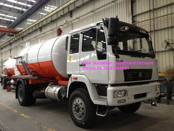 Sinotruk Sanitation Enterprise Sewage Collection Truck 8-12CBM 4X2 Liquid Waste Trucks