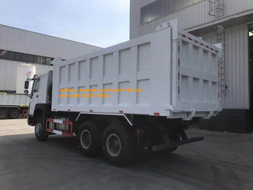 Euro4 Sino Howo Dump Truck 381hp 20M3 Front Lifting 6x4 10 Wheels Low Noise