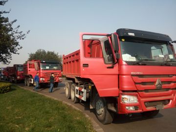 Sinotruk Howo Tipper Trucks 336hp 18M3 Mid Lifting 6x4 With 10 Wheels Lhd Euro2
