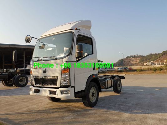 4x2 Euro 3 LHD 1880 Cabin 5T Light Cargo Truck For Vegetables