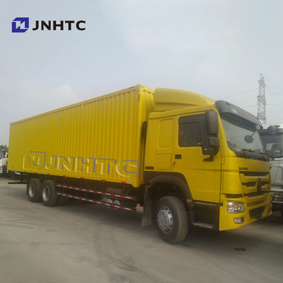 Sinotruk HOWO EURO2 Cargo Van Truck 10 Wheels A7 Lorry Goods Transport Truck