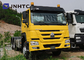 371HP Sinotruk HOWO 6X4 Tipper Truck Yellow 25 Tons