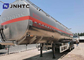 Aluminum 45000L Oil Tanker Trailer 3 Axles Q235 Q345