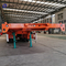3 Axles 4 Axles 30t 40t Flatbed Flat Bed Container Semi Trailer For Africa