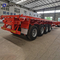 3 Axles 4 Axles 30t 40t Flatbed Flat Bed Container Semi Trailer For Africa