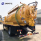 New Sinotruk HOWO Water Suction Truck 8cbm Sewage Waste Vacuum  For Sale