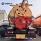 Howo TX Sewage Suction Vehicle Sewage Pump Trucks New 16m3 6X4 10 Wheels 350HP