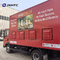Howo Light Fence Type Livestock And Poultry Transport Cargo Truck Live Chicken Delivery Truck