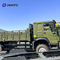 HOWO Heavy Cargo Trucks / Military Cargo Truck 4×4 All Wheel Drive Low Price For Sale