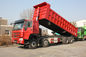 Sinotruk Howo7 8×4 371 Horse Power 25M3 Sinotruk Dump Truck With Volume 50-60Tons