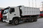SINOTRUK HOWO A7 Construction Dump Truck 30-40 Tons RHD 10 Wheels In White