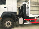 10 Tires Sinotruk Howo7 Heavy Cargo Truck 30-40T Flatbed With Ladder 6x4 Euro2 371hp