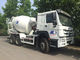 Safety Multi Color Ready Mix Concrete Truck With Euro II Diesel Engine