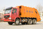 6X4 Safety Steel Garbage Compactor Truck With 16m3 Large Loading Capacity