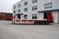 60T load capacity  low bed semi-trailer 3 axles 315/80R22.5  tyres  ABS  Optional JOST support leg