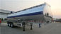 Aluminum Alloy Tanker Heavy Duty Semi Trailers 20 Tons With 3 BPW Axles 12 Wheels