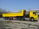Three Axles 40 CBM Dump Box Trailer 12 Wheels For Building Materials Transportation