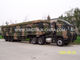 12 Wheels Lightweight Camouflage Box Trailer Truck , Military Box Trailer