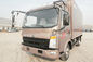 4610*2310*2115 Light Duty Commercial Trucks , 6 Wheels Cargo Van Box Truck