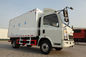 10T Light Duty Durable Freezer Box Truck 4x2 For Meat And Milk Transport