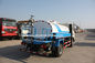 116 Hp Wihte HOWO 4X2 Water Tank Light Commercial Trucks 8CBM Tire 7.00R16